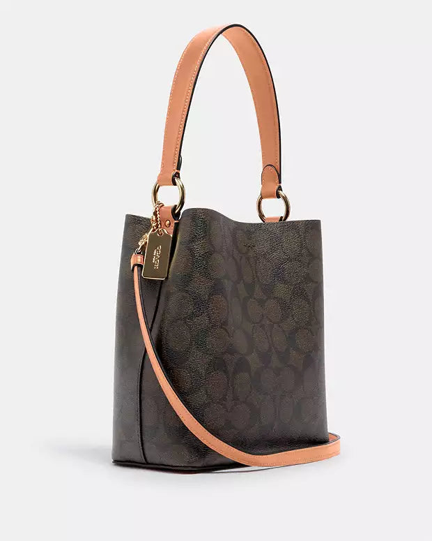 Sac Petit Sac Seau Town En Toile Signature