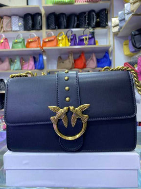 Pïnkô Sac porté épaule femme  Noir