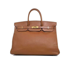 HRMS BIRKIN 35 LEATHER HANDBAG