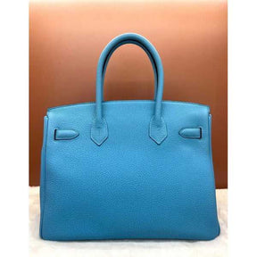 HRMS BIRKIN 35 LEATHER HANDBAG