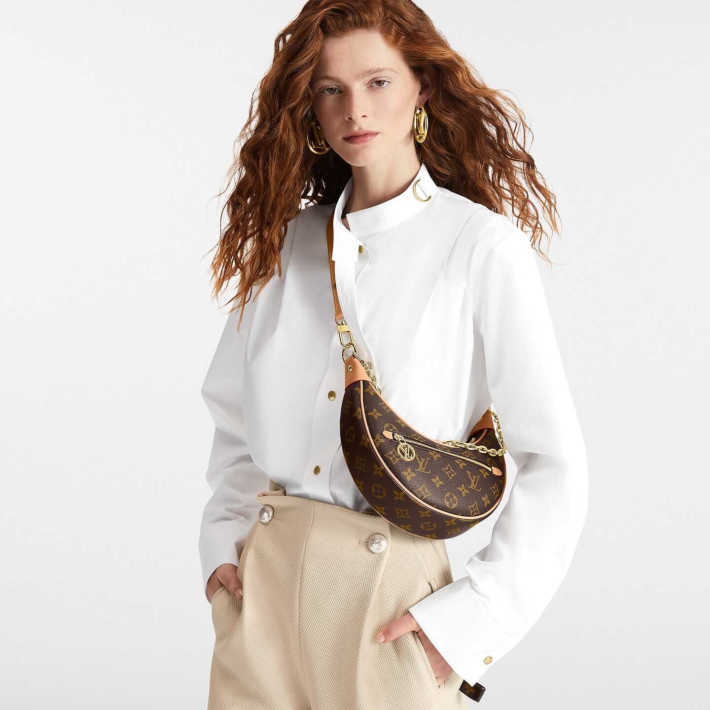 LV Sac Loop, marron