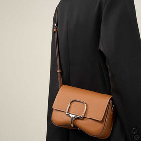 Sac à bandoulière véritable pour femmes