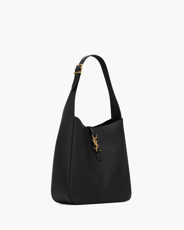 YSL SOUPLE GRAINÉ NOIR