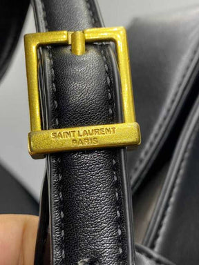 YSL SOUPLE GRAINÉ NOIR