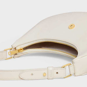 SAC AVA TRIOMPHE MOYEN MODELE VEAU LISSE BEIGE