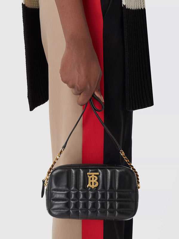 Bûrberrÿ 
Mini Quilted Lambskin Lola Camera Bag