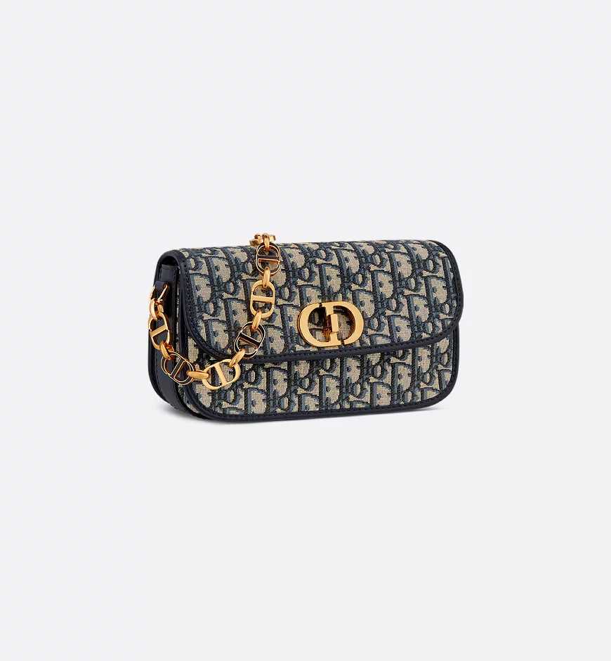 Sac 30 Montaigne Avenue
Toile jacquard Diôr Oblique bleu