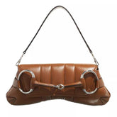 GG
Horsebit Chain Medium Shoulder Bag Brown