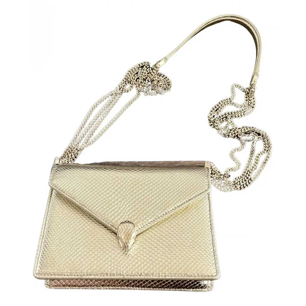 Bvlg@ri Sac bandoulière Serpenti exotique
