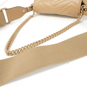 GG Marmont Shoulder Bag Biege