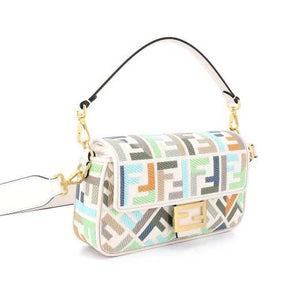 Fêndï 
Sac à main Baguette Fendi Toile Multicolore