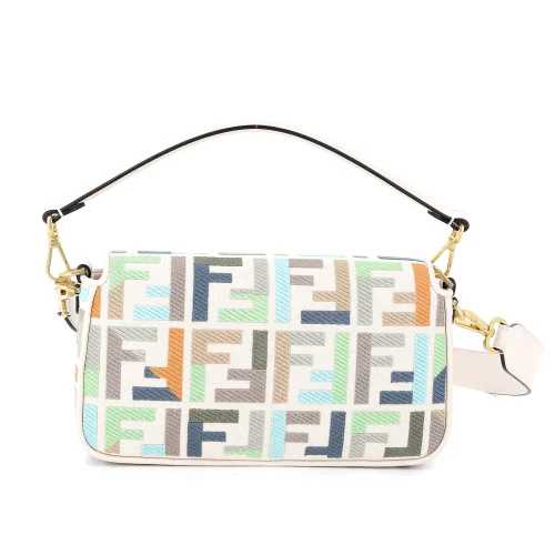 Fêndï 
Sac à main Baguette Fendi Toile Multicolore