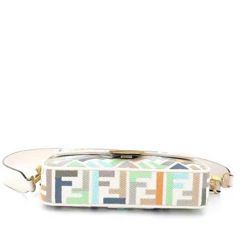 Fêndï 
Sac à main Baguette Fendi Toile Multicolore