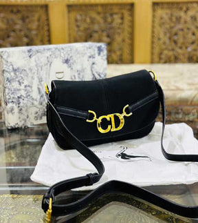 Diôr Premium Quality Small  Besace Bag For Women (Black)