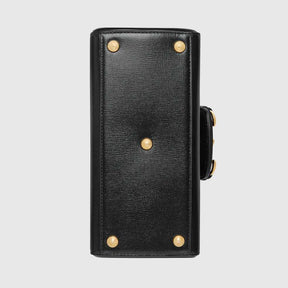 GG Black Mini Horsebit 1955 Bag