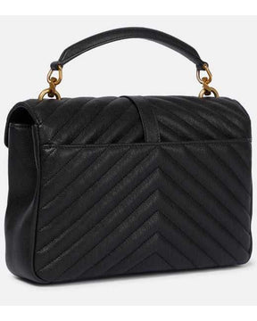 YSL Sac College Medium femme de coloris noir