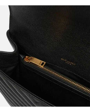 YSL Sac College Medium femme de coloris noir