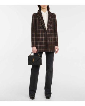 YSL Sac College Medium femme de coloris noir