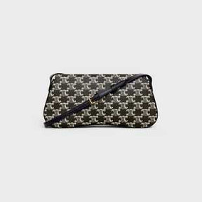 CÊLINË MEDIUM LOLA BAG in Triomphe Canvas Two-Tone