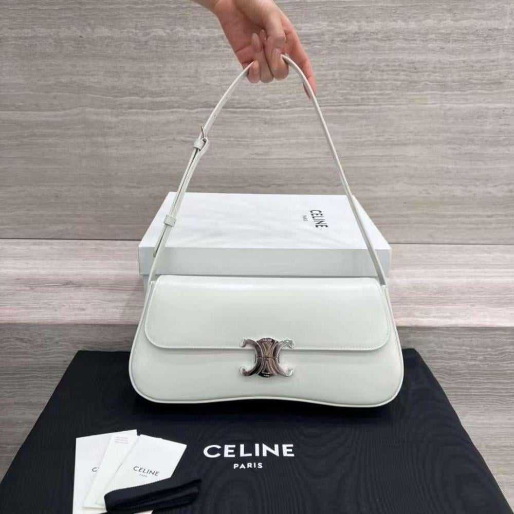 CÊLINË MEDIUM LOLA BAG BLANC