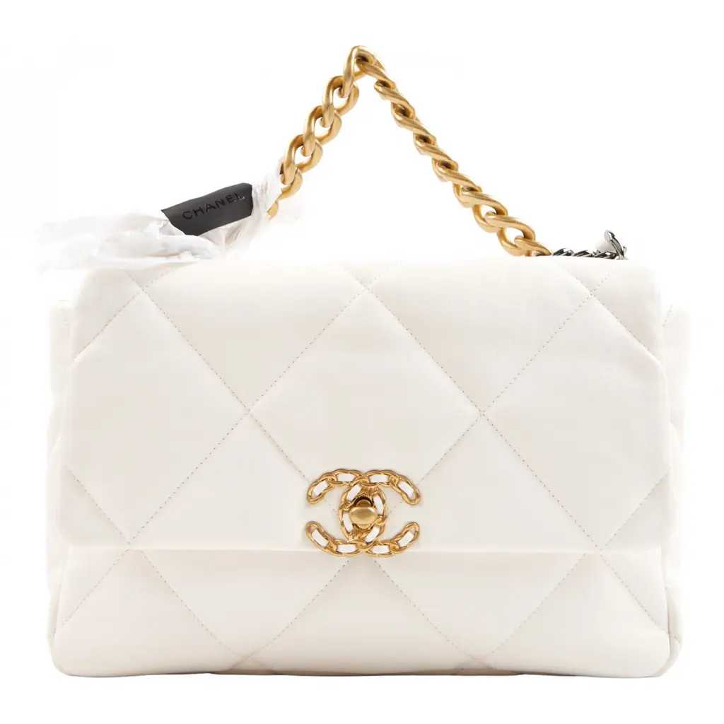 Sac à main Chanel 19 Très bon état, Blanc