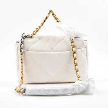 Sac à main Chanel 19 Très bon état, Blanc