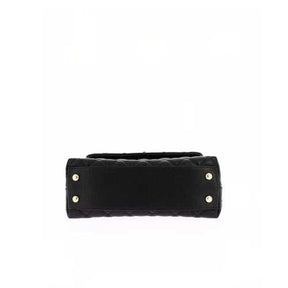 Sac bandoulière Coco Handle Ch@nel grainé Noir