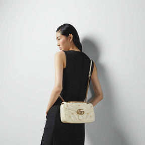 GG Sac à épaule GG Marmont petite taille