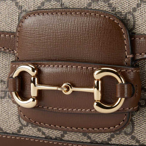 Sac à épaule GG  Horsebit 1955 petite taille