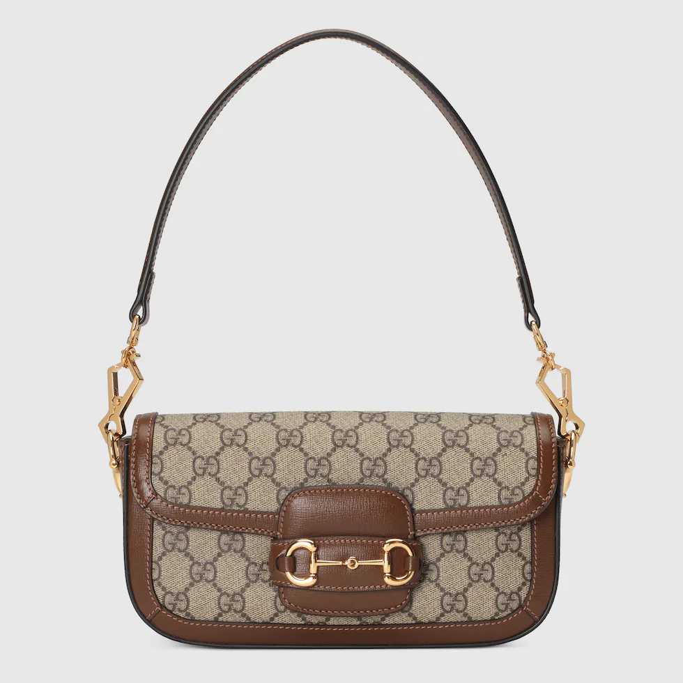 Sac à épaule GG  Horsebit 1955 petite taille