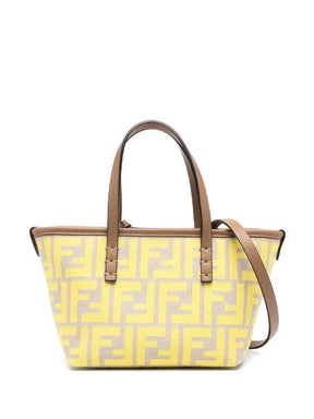 FÊNDÏ 
mini sac à main Roll en coton