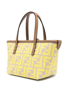 FÊNDÏ 
mini sac à main Roll en coton