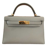 HRMS
Kelly Mini Sac à main 
Gris