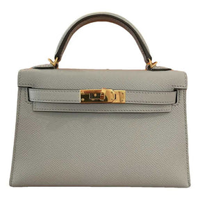 HRMS
Kelly Mini Sac à main 
Gris