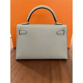 HRMS
Kelly Mini Sac à main 
Gris