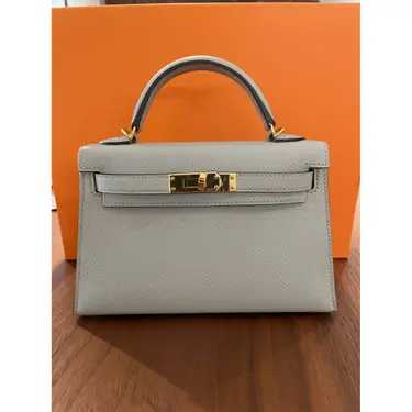 HRMS
Kelly Mini Sac à main 
Gris
