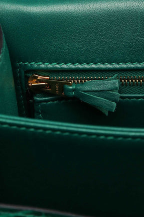 HRMS
Constance 24
Vert Emeraude with Gold Hardware