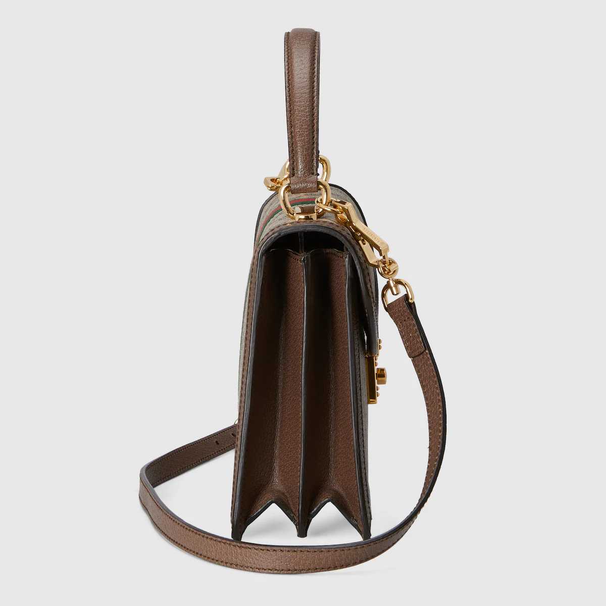 GG Sac à main Ophidia avec bande Web petite taille