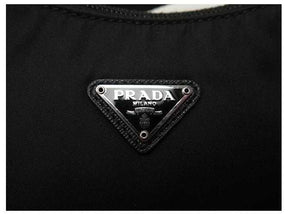 PR@DA SAC A MAIN MINI RE-EDITION 2000 1NE515 NYLON NOIR HAND BAG PURSE