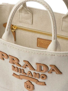 Sac à empiècement en toile de coton