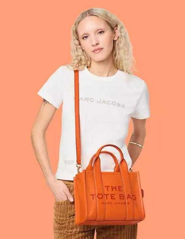 Bolso M@rc Jacôbs orange The Mini Tote Dragon Fire