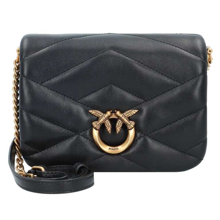 PÏNKÔ Love Click Bolsa de hombro Piel