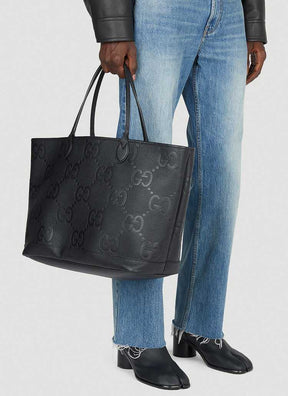 Sac Jumbo GG Large Sac Fourre-Tout Noir