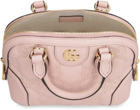 GG Logo Plaque Quilted Shoulder Bag