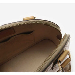 LV Alma BB verni Sac à main