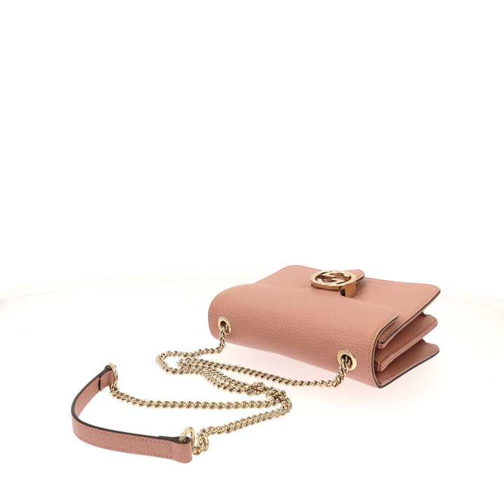 GG Sac à bandoulière imbriqué rose
