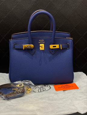 HRMS 
Birkin 25 Togo Bleu Électrique