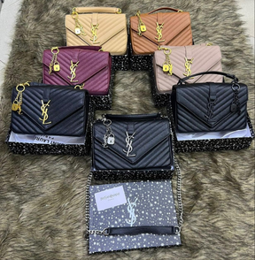 YSL Sac à main Collége monogramme