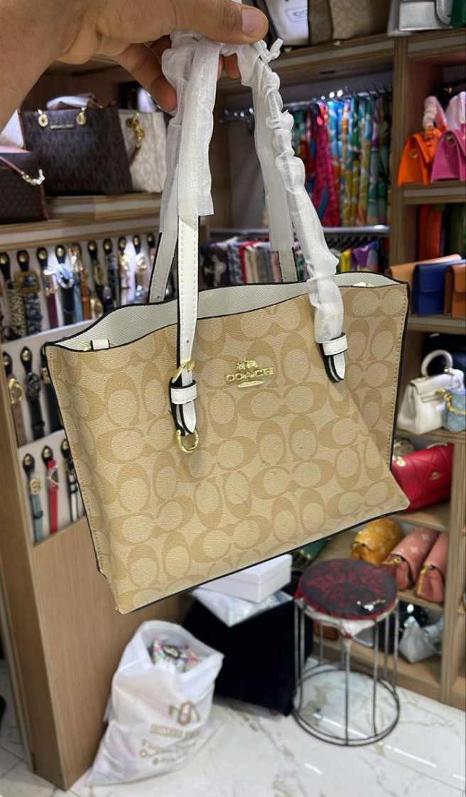 Sac Cabas Mollie 25 En Toile Signature
