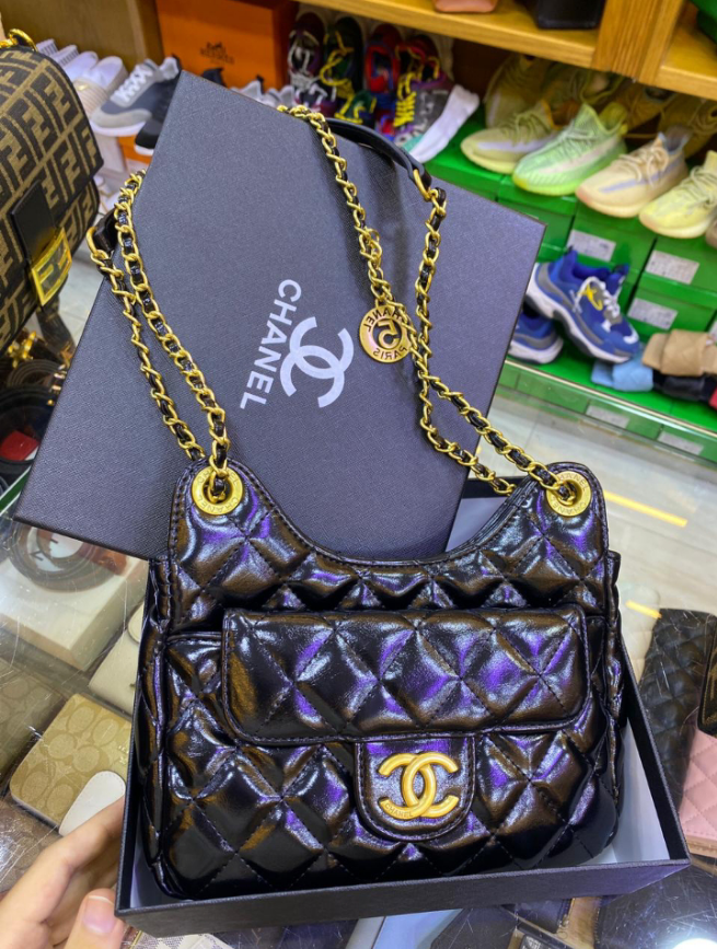 Ch@nel
Sac bandoulière
Noir,